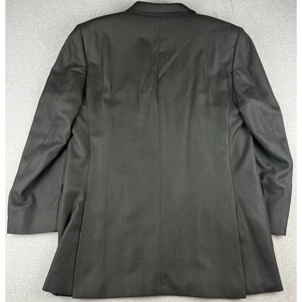 Jack Victor Loro Piana 100% Cashmere Black Blazer Sport Coat Made Canada